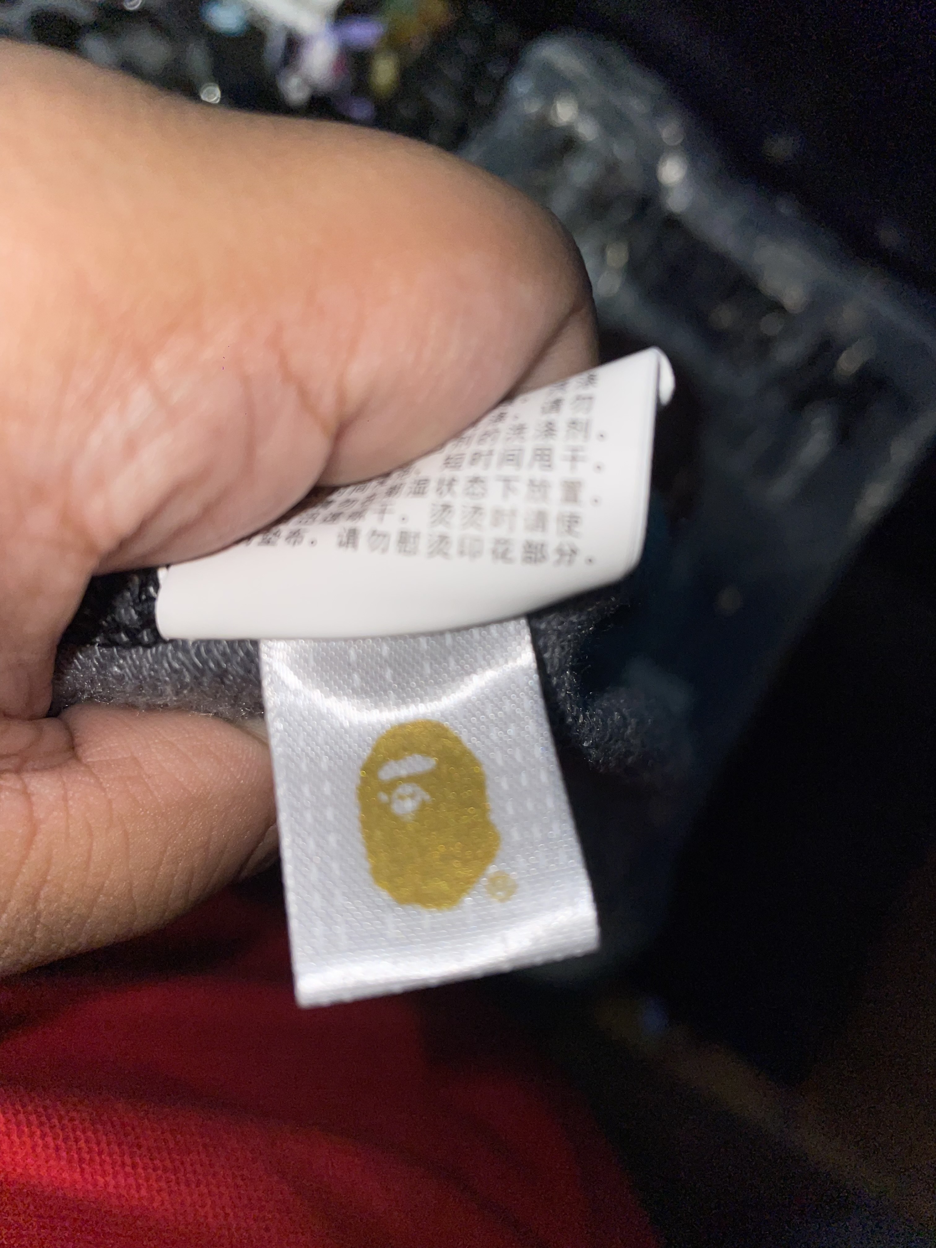 BAPE Grid Camo Shark Full Zip Hoodie Black review daviddd 02