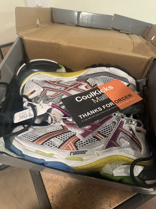 PKGoden Balenciaga 7th Runner Silver Purple 677403W3RB68123 review 