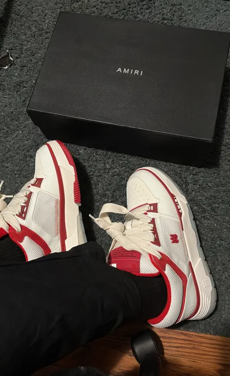 PKGoden AMIRI White Red review 0