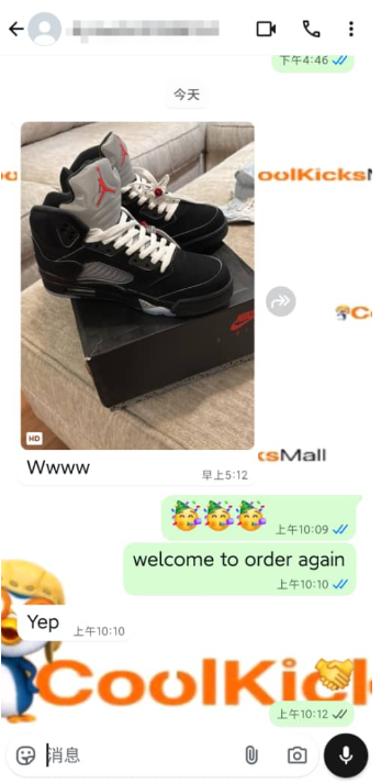 PKGoden Air Jordan 5 Black Metallic Reimagined HF3975-001(2024) review feedback from whatsapp