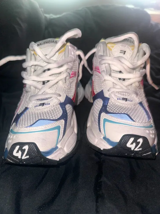 PKGoden Balenciaga Runner Sneaker White Multi-Color 772774 W3RBW 9645 review 0