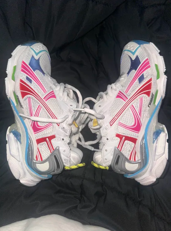 PKGoden Balenciaga Runner Sneaker White Multi-Color 772774 W3RBW 9645 review 1