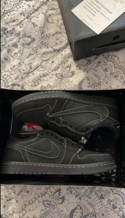 Coolkicks | PKGoden Air Jordan 1 Retro Low GET SP Travis Scott Black Phantom, DM7866-001 review Karen Elliott 00