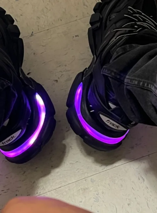 PKGoden Balenciaga  3rd LED Tess S.Black 555032 W1GB7 1000 review 