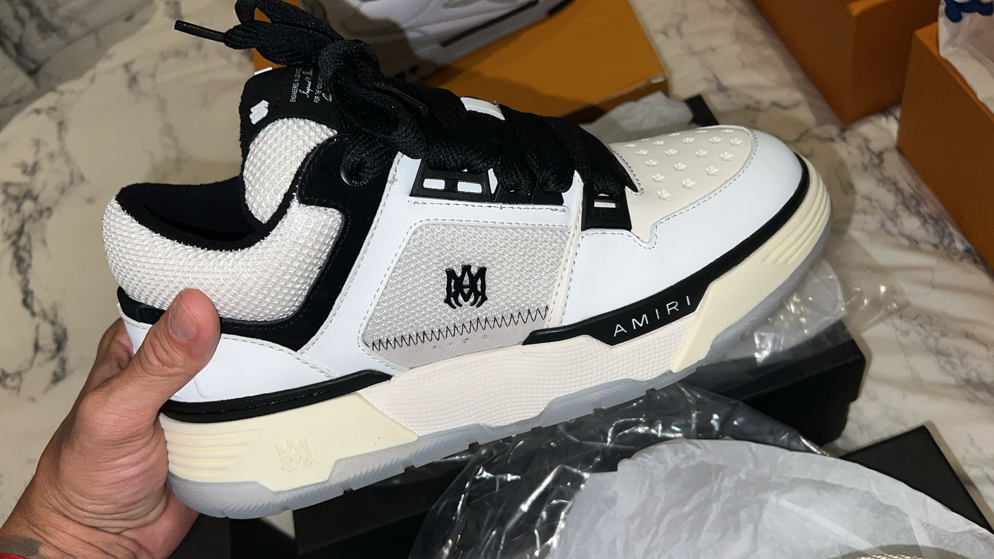 PKGoden AMIRI White Black review 0