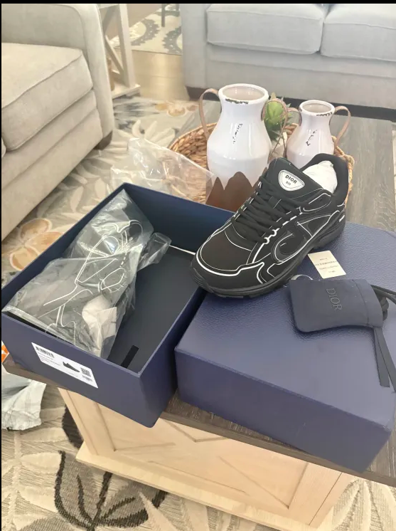 PKGoden Dior B30 Light Grey Sneakers New Reflective 3SN27ZIR-16536 review Casey 01