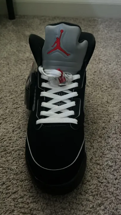 PKGoden Air Jordan 5 Black Metallic Reimagined HF3975-001(2024) review Andrada 00