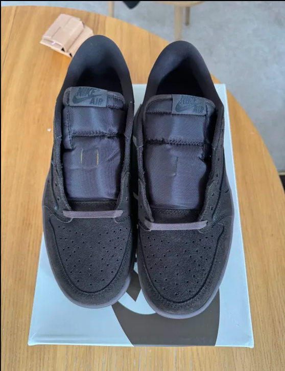 PKGoden Travis Scott x Air Jordan 1 Retro Low OG SP Velvet Brown DM7866-202  review 2