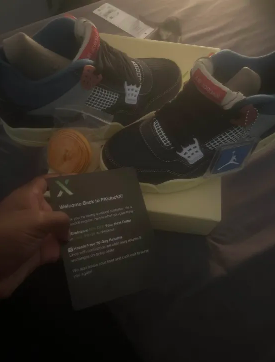 PKGoden Air Jordan 4 Retro Union Off Noir,DC9533-001 review 0