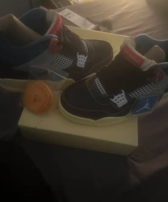 PKGoden Air Jordan 4 Retro Union Off Noir,DC9533-001 review 1