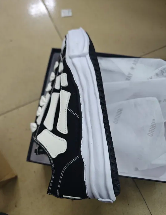 PKGoden Maison Mihara Yasuhiro x AMIRI Skel-Top Low Black review Joe Be 00