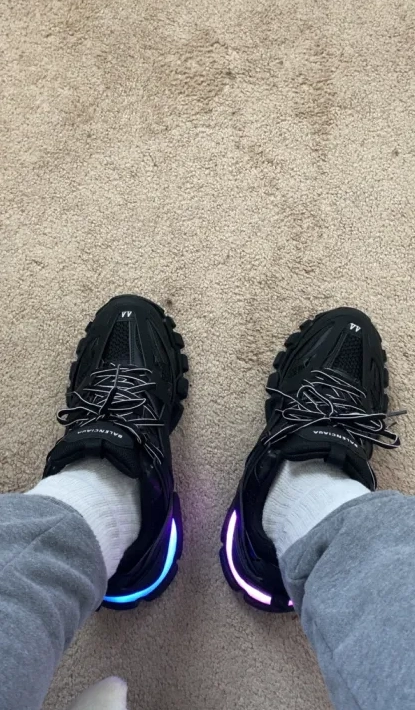 PKGoden Balenciaga  3rd LED Tess S.Black 555032 W1GB7 1000 review 