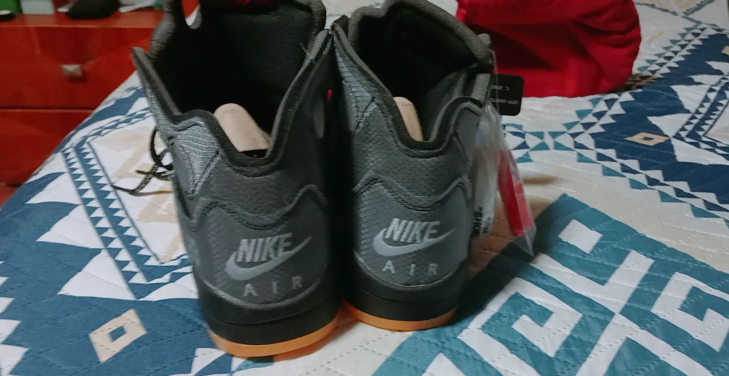 Coolkicks PKGoden Air Jordan 5 Retro Off-White Black,CT8480-001 review 1