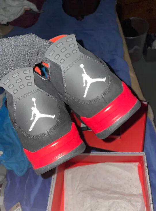 PKGoden Air Jordan 4 Retro Red Thunder, CT8527-016 review Cj Costello 01