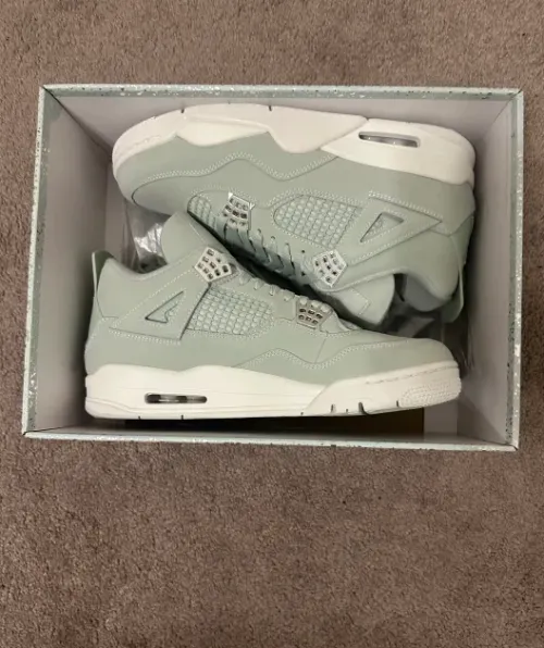 PKGoden Air Jordan 4 Retro Seafoam Sail,HV0823-003 review 