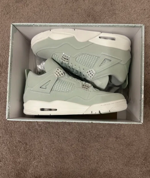 PKGoden Air Jordan 4 Retro Seafoam Sail,HV0823-003 review 