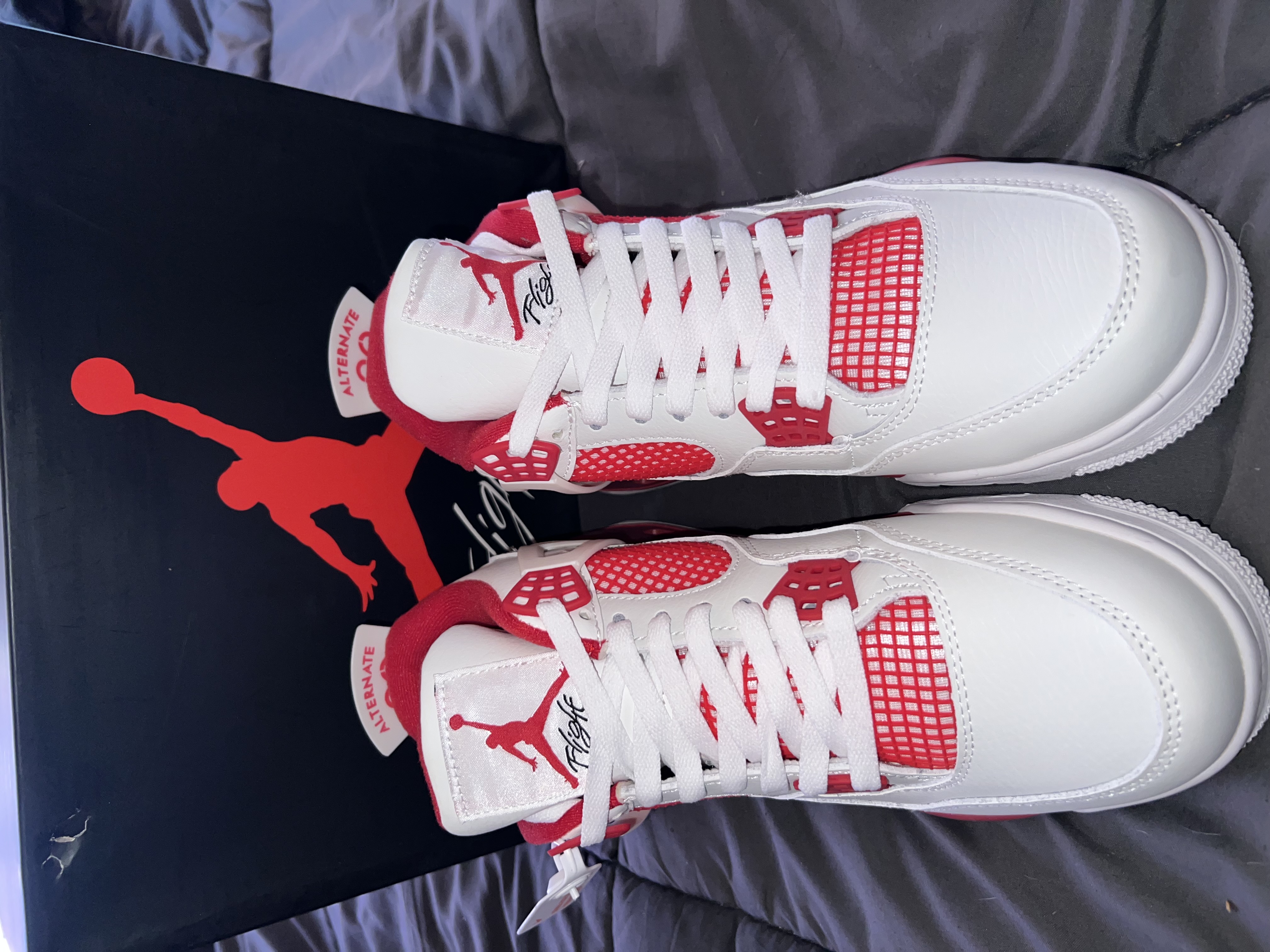 PKGoden Air Jordan 4 Retro Alternate 89 ,308497-106    review 1