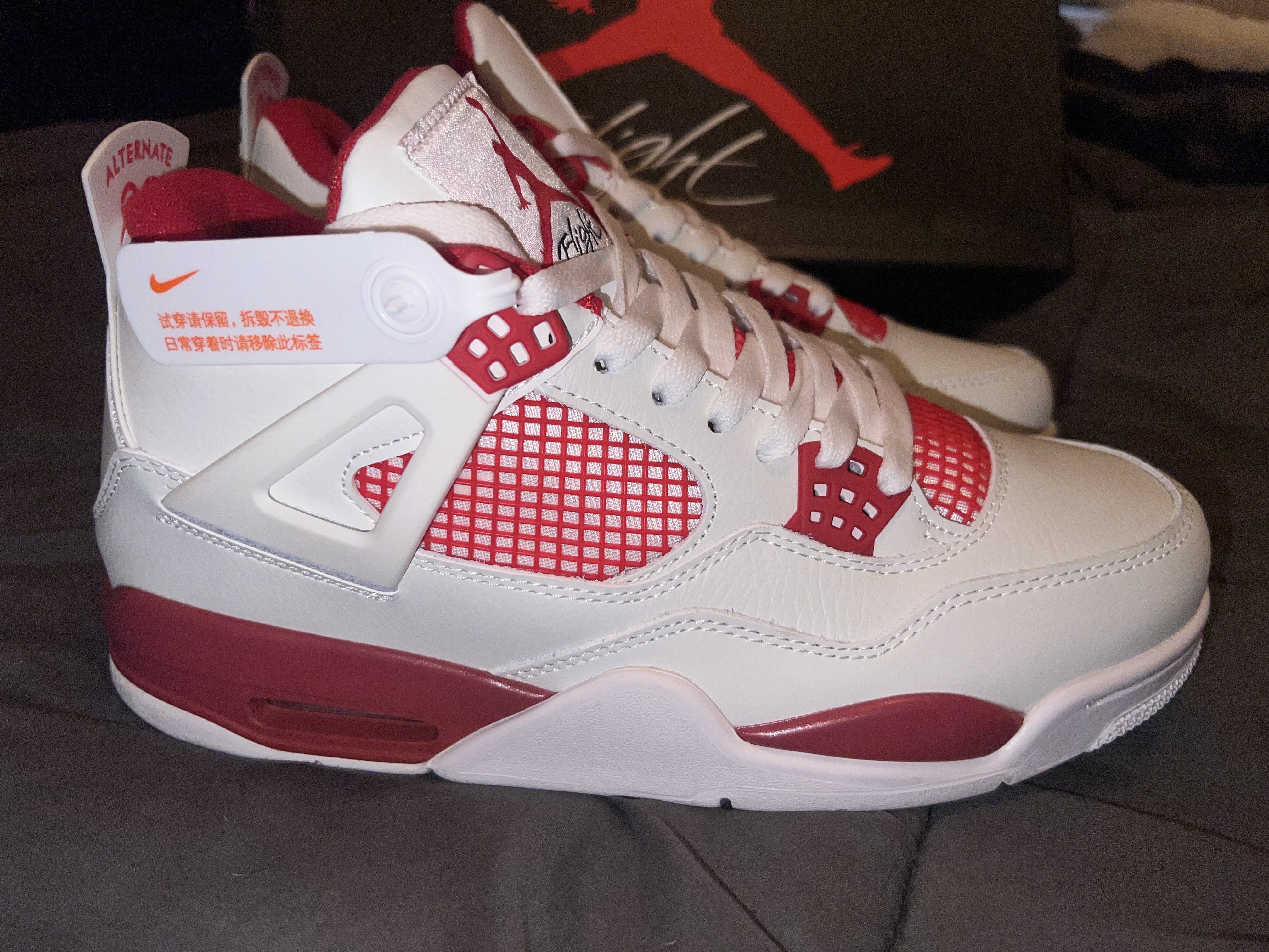 PKGoden Air Jordan 4 Retro Alternate 89 ,308497-106    review 2