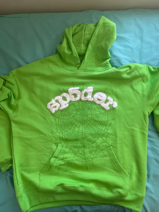 Sp5der Web Hoodie Slime Green review Gary Cameron 00