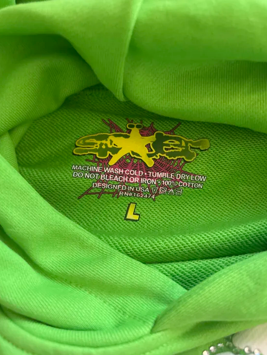 Sp5der Web Hoodie Slime Green review Gary Cameron 01