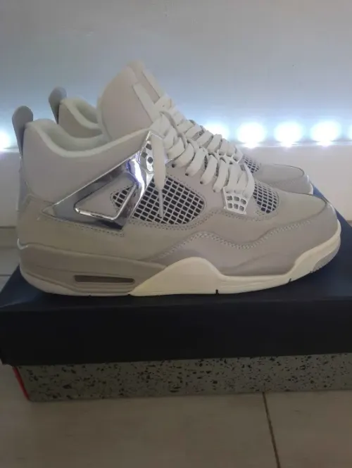 PKGoden Air Jordan 4 Retro Frozen Moments,AQ9129-001 review 