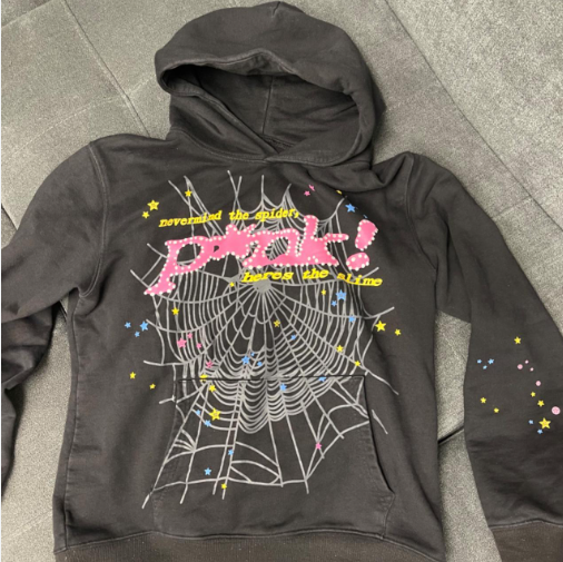 Sp5der Young Thug Black Punk Hoodie review 0