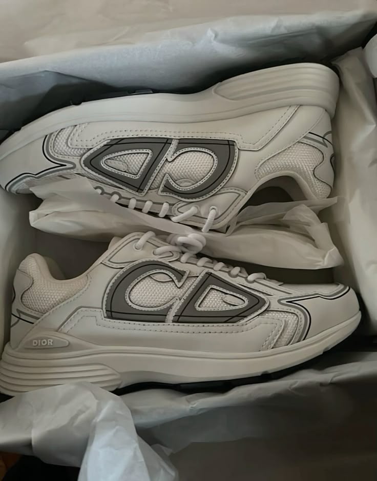 PKGoden Dior B30 Light Grey Sneakers White,3SN279ZND-H000 review 0