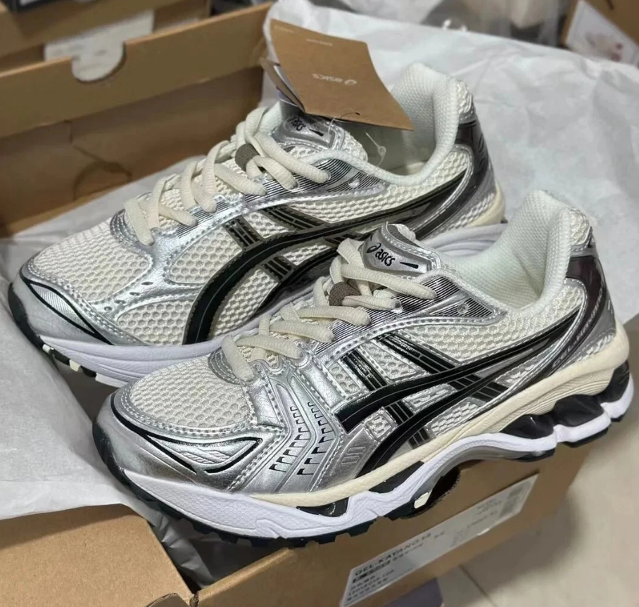 Special Sale Asics Gel Kayano 14 Silver Cream 1201A019-108 review Ken Lowery