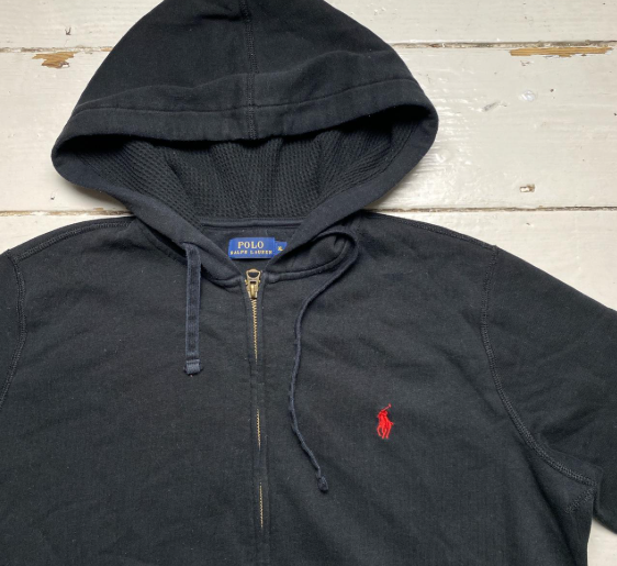 Polo Ralph Lauren Hoodie - Black & red logo review 0