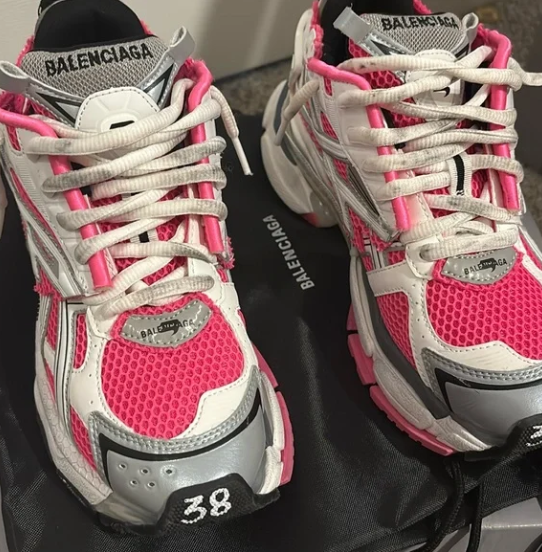 Balenciaga White Red Powder 677402 W3RBN 9155  review Richard Flores