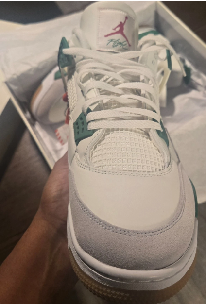 PKGoden Air Jordan 4 Retro SB Pine Green, DR5415-103 review 0