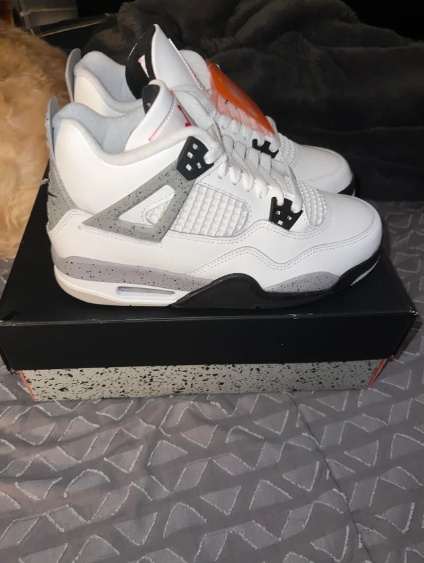 PKGoden Air Jordan 4 Retro White Cement (2016),840606-192 review 0