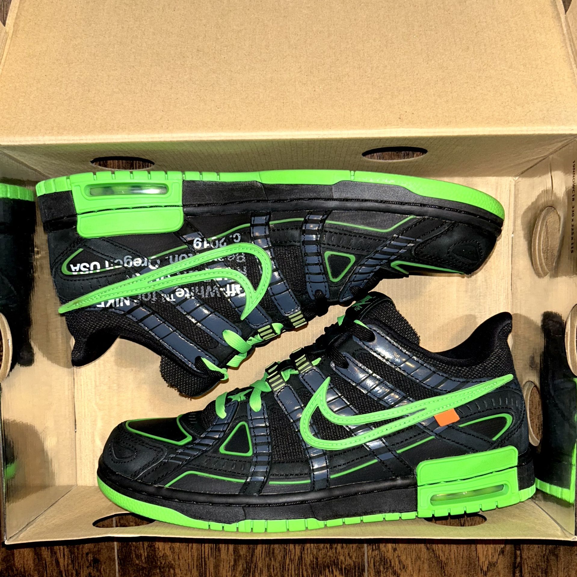 Coolkicks PKGoden Rubber Dunk Off-White Green Strike,CU6015-001 review 0