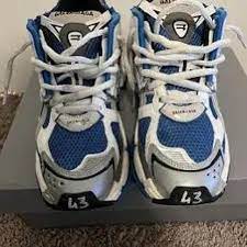 PKGoden Balenciaga Runner White Blue 677403W3RB34912 review sg