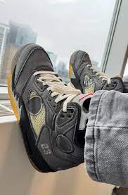 Coolkicks PKGoden Air Jordan 5 Retro Off-White Black,CT8480-001 review 0