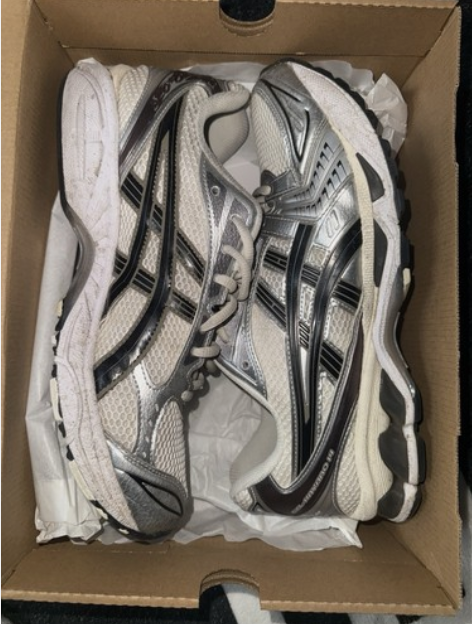 Special Sale Asics Gel Kayano 14 Silver Cream 1201A019-108 review Valerie