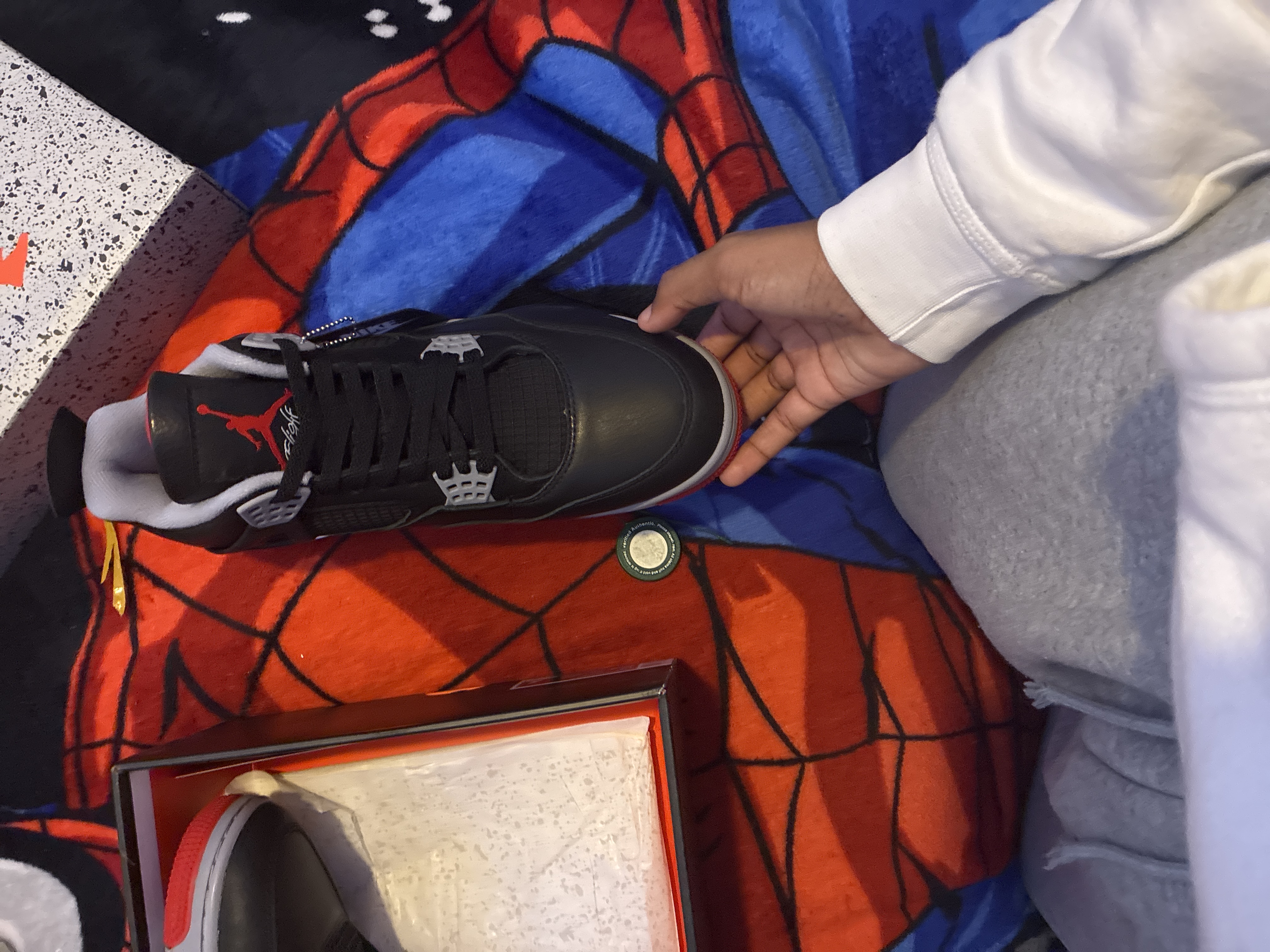 💥[BF 50% OFF]💥 PKGoden  Air Jordan 4 Bred Reimagined,FV5029-006 review Brey 02