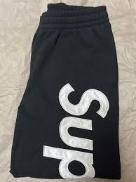 Supreme Satin Applique Sweatpant Black pants review Julie Sanders