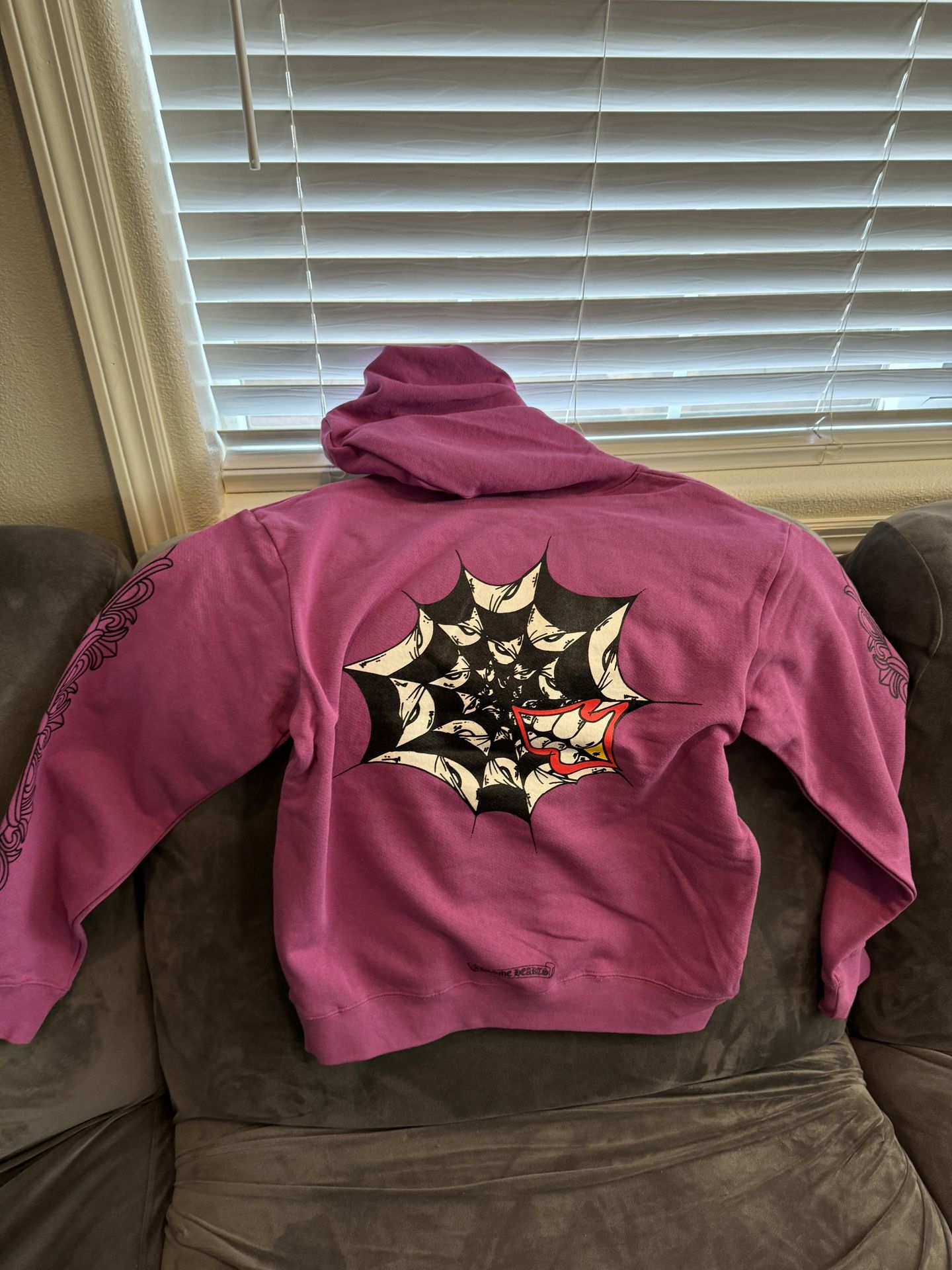 Chrome Hearts Matty Boy Spider Web Hoodie review Patty