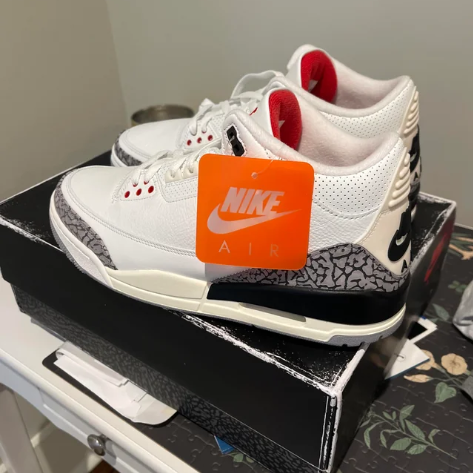Coolkicks PKGoden Air Jordan 3 Retro White Cement Reimagined,DN3707-100 review Irina Flori
