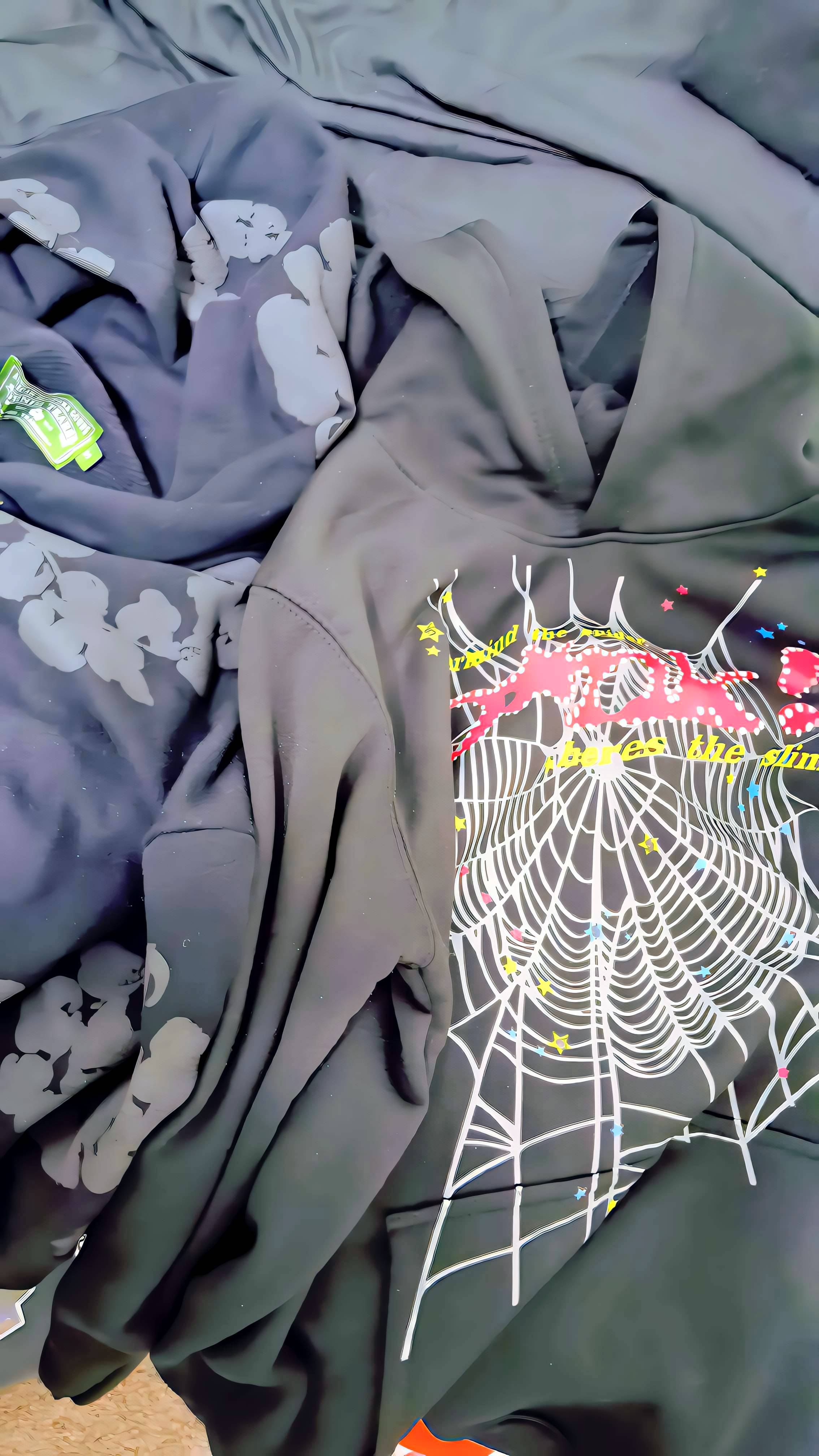 Denim Tears hoodie Cotton Wreath Hooded Black Monochrome review LJAYY 01