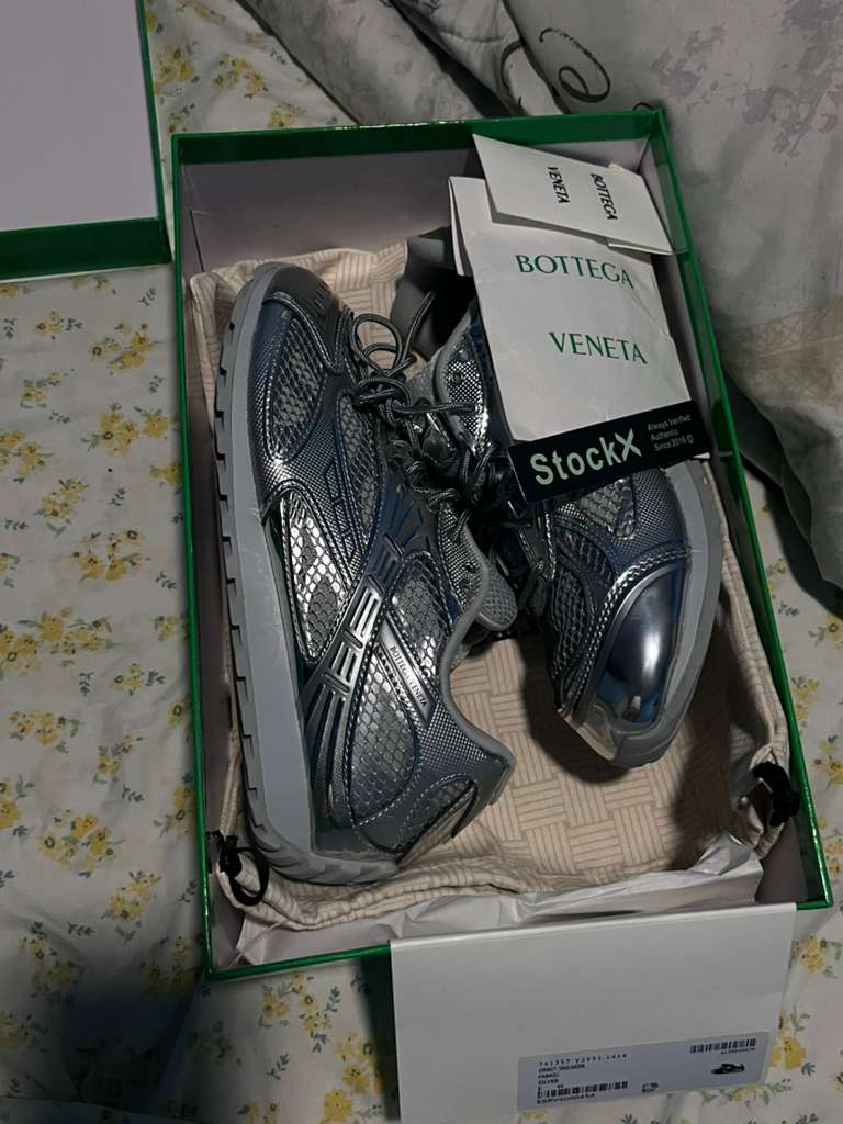 PKGoden Bottega Veneta Orbit Silvery review feedback from whatsapp customer 00