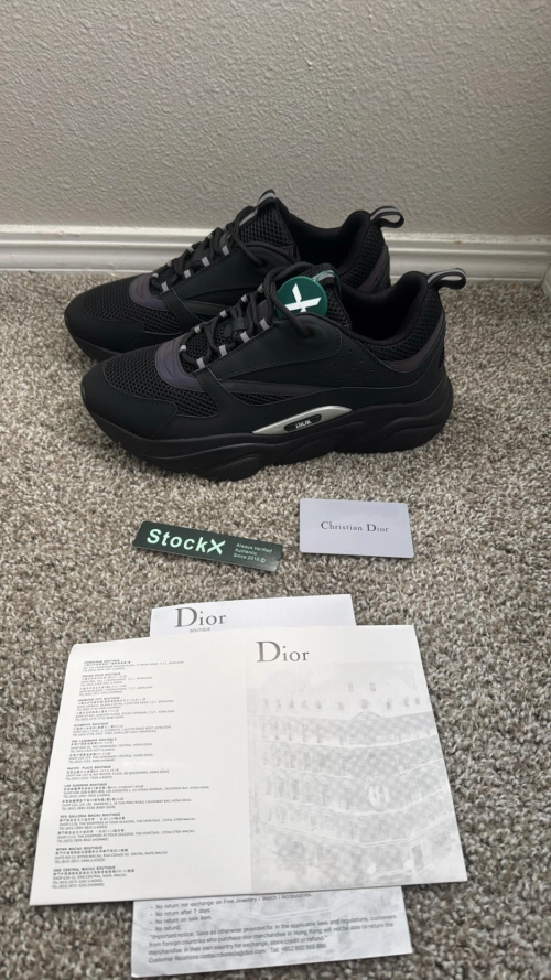 PKGoden Dior B22 Sneakers Cream Black Laser review 