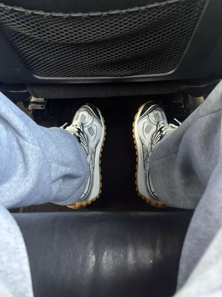 PKGoden Bottega Veneta Orbit low cut casual running shoes Silver review customer 00