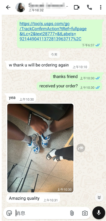 PKGoden Balenciaga 7th Runner White Blue 677402W3RB34912 review 0