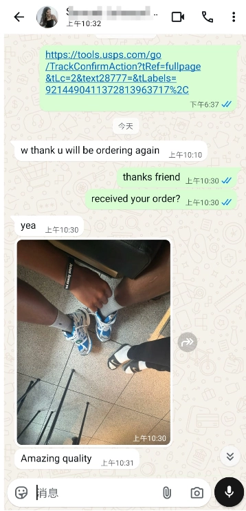 PKGoden Balenciaga 7th Runner White Blue 677402W3RB34912 review 