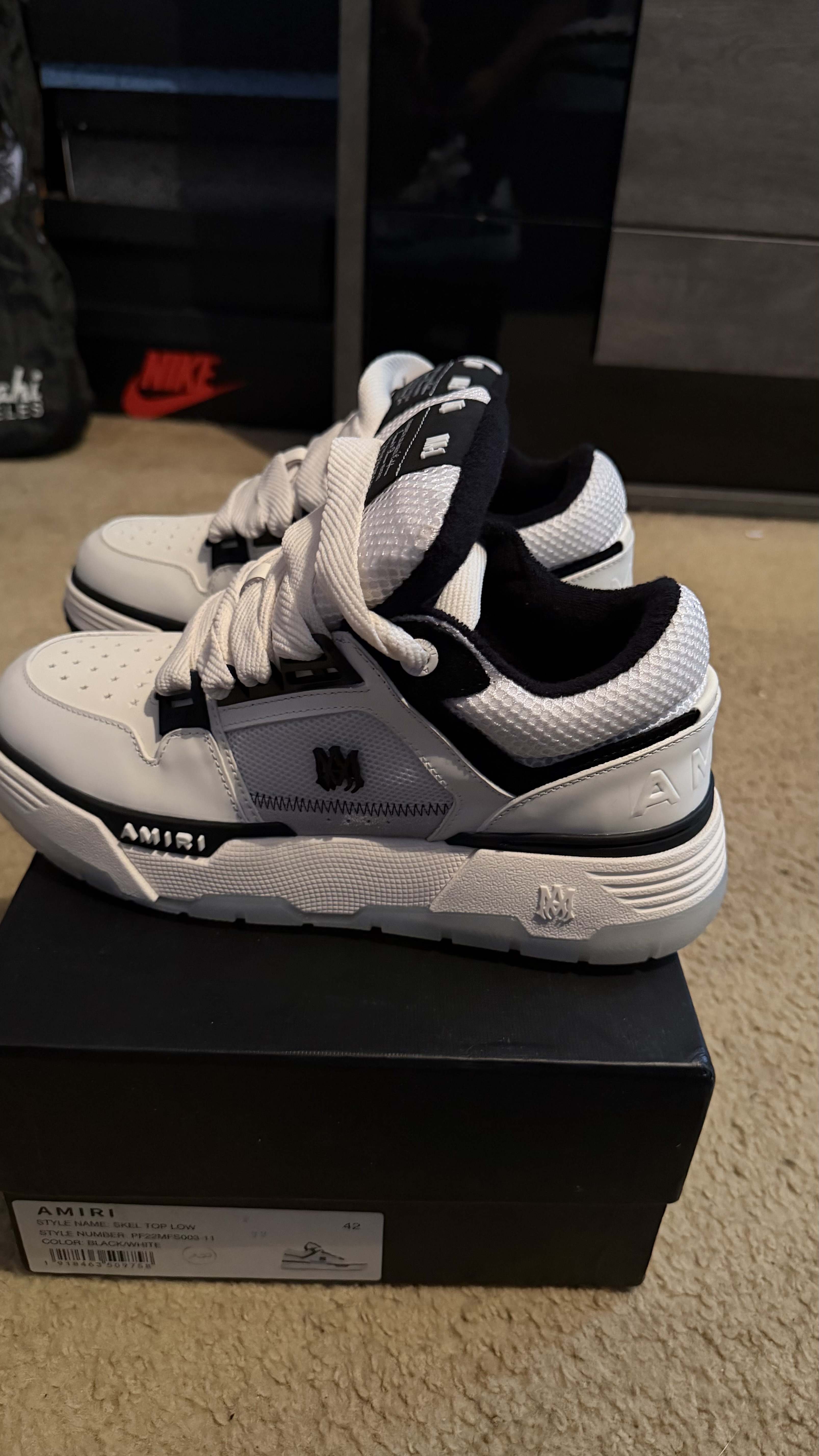 PKGoden AMIRI White Black review 3