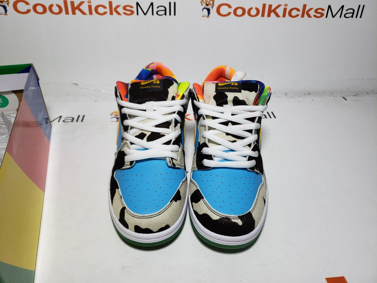 QC Picture:  PKGoden SB Dunk Low Ben & Jerry's Chunky Dunky,CU3244-100