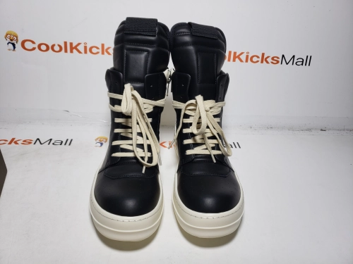 QC Picture:  PKGoden RICK OWENS/RO Geobasket Black and White RU02C7894LCGLPO-7511