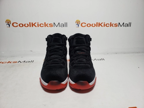 QC Picture:  PKGoden Air Jordan 11 Retro Bred Velvet